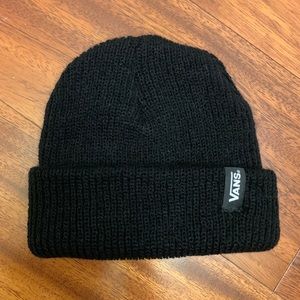 NWOT Vans Black Mismoedig Beanie